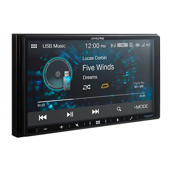alpine-ilx-w650-2-din-7-car-stereo-apple-carplayandroid-auto-open-box-319442