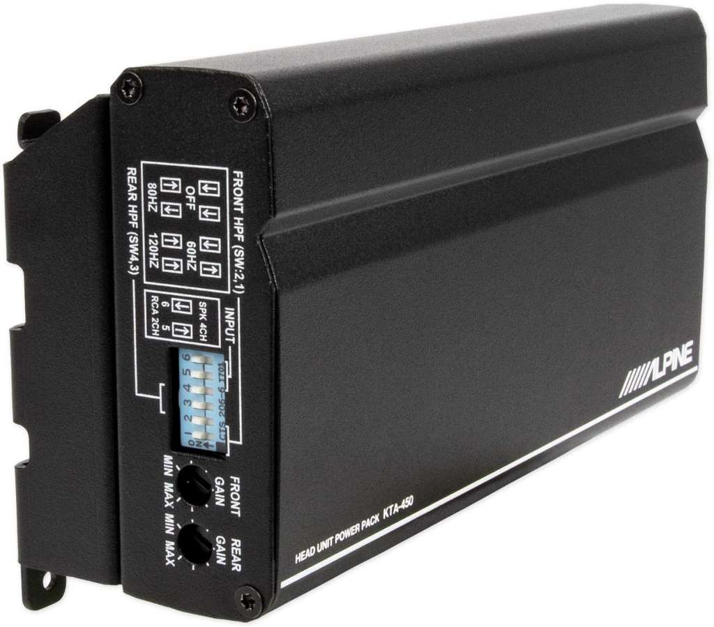 alpine-kta-450-power-pack-amplifier-compact-car-amp-fits-behind-ilx-w650-stereo-364399