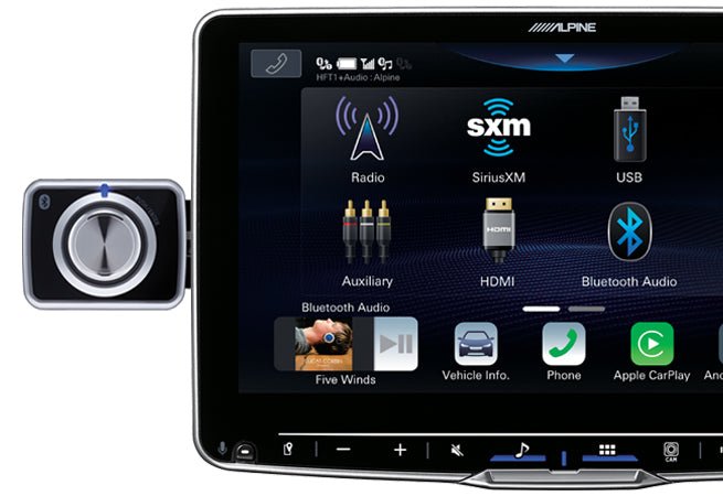 alpine-rux-h02-remote-control-bass-knob-for-ilx-f509-ilx-f511-halo-car-stereos-359551