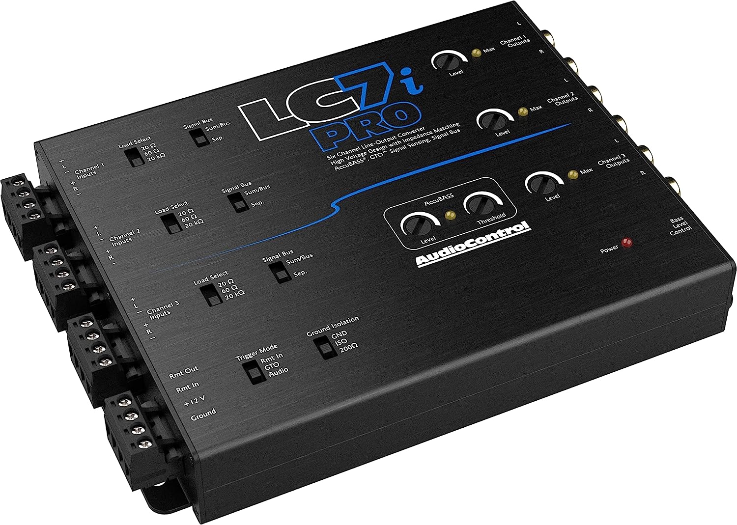AudioControl LC7i PRO Line Out Converter with ACR-1 Remote