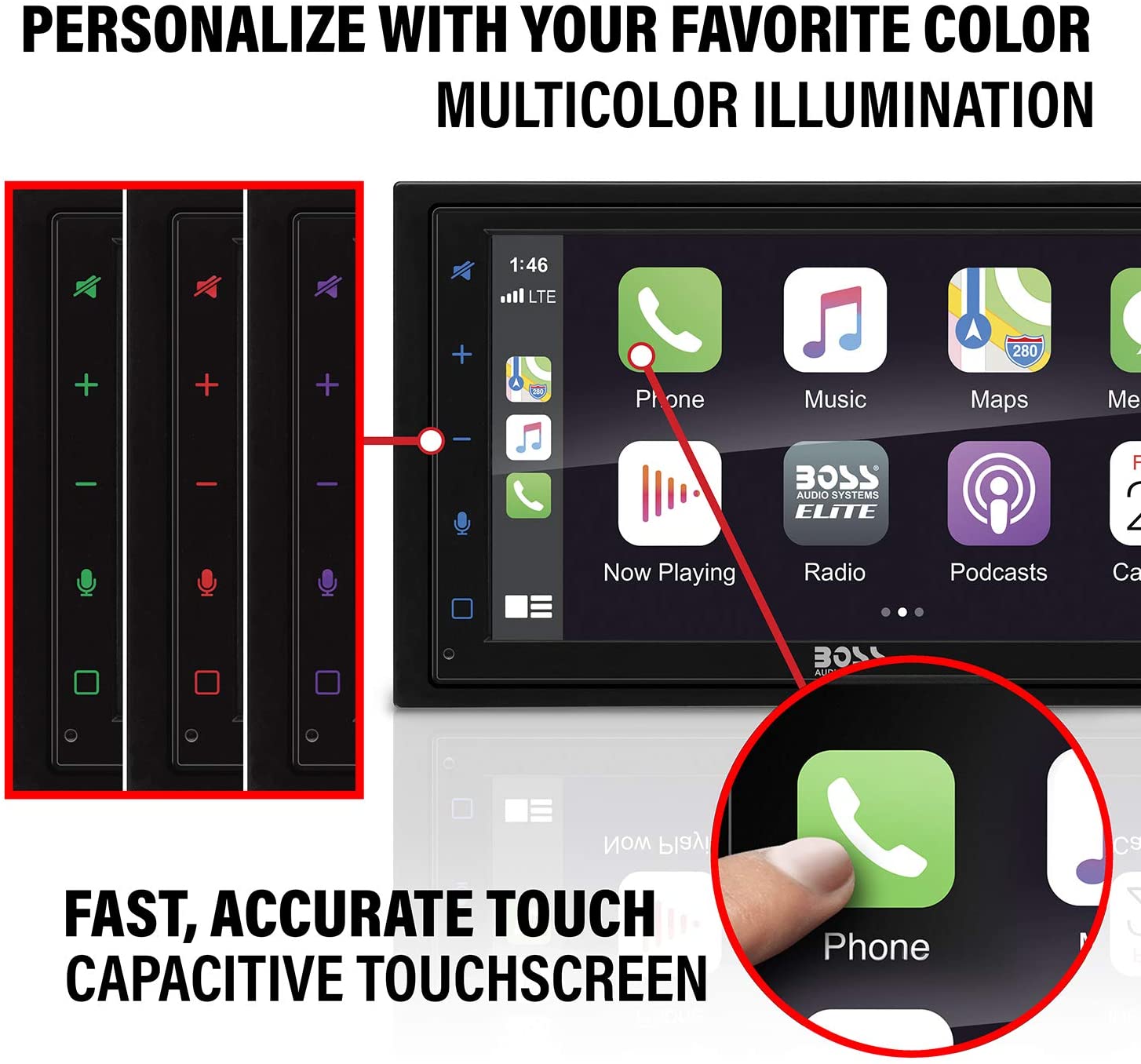 boss-audio-elite-bv800acp-2-din-675-car-stereo-apple-carplay-android-auto-847662