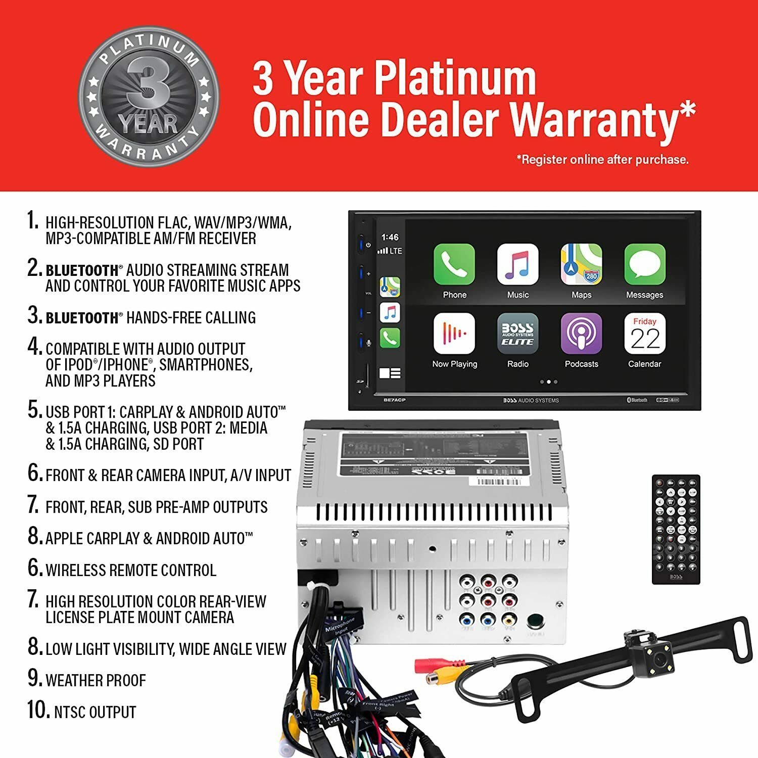 boss-audio-systems-elite-be7acp-c-car-stereo-apple-carplay-a-auto-w-backup-cam-767589