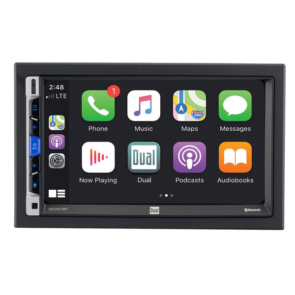 Dual XDCPA10BT 7″ AV Media Receiver with Apple CarPlay and Android Aut