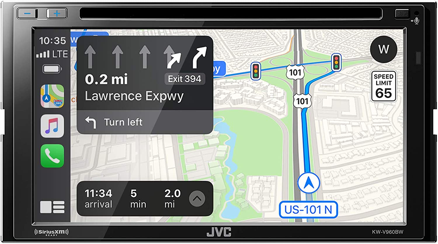jvc-kw-v960bw-68-cddvd-receiver-with-wireless-apple-carplay-and-android-auto-252214