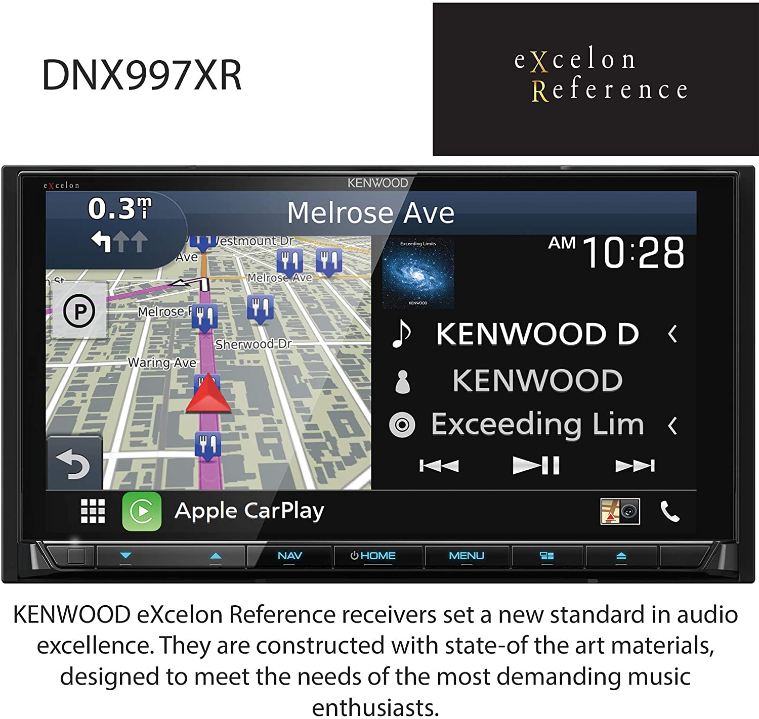 Kenwood DNX997XRPremium Car Stereo System