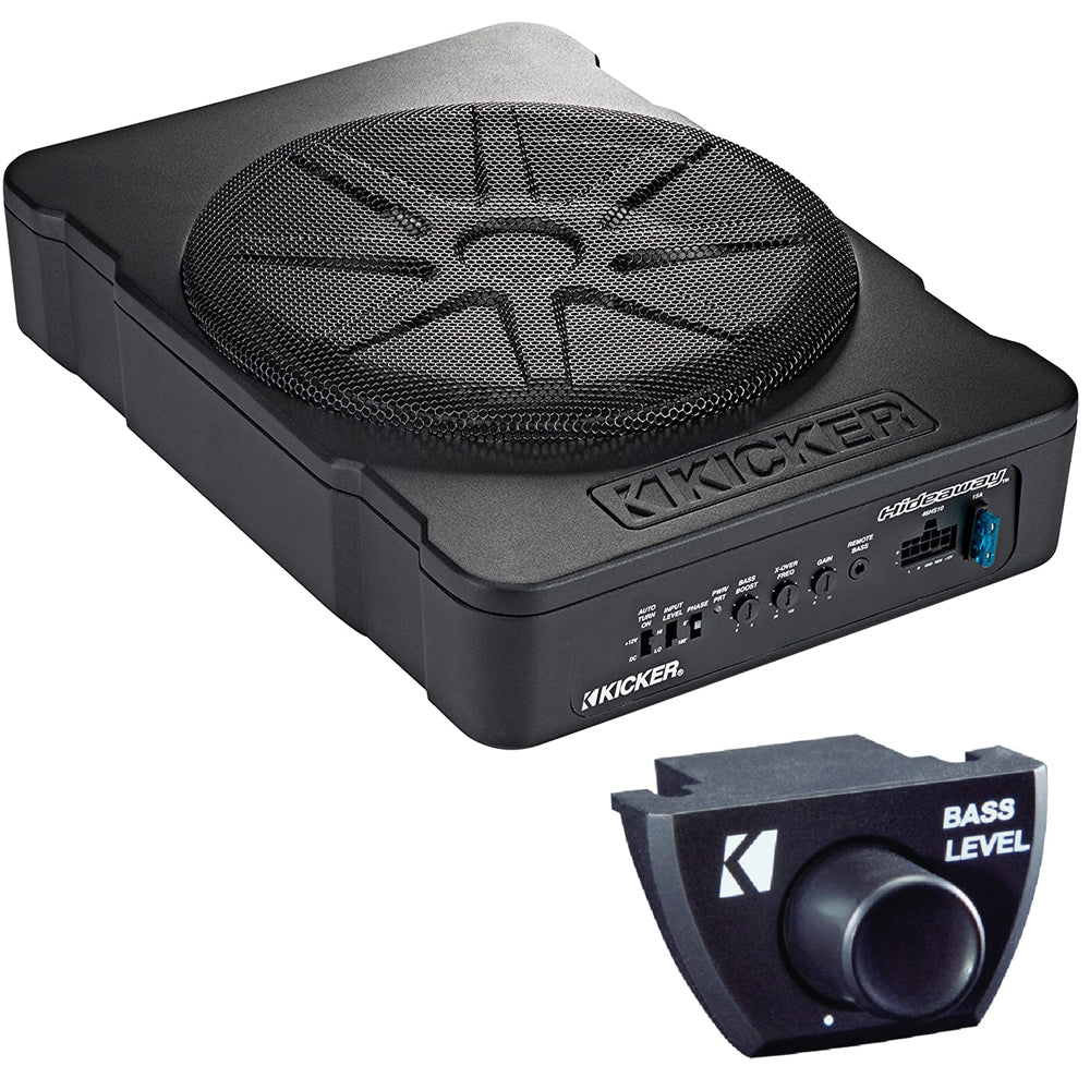 kicker-46hs10-hideaway-10-ultra-compact-car-subwoofer-with-180w-amp-and-remote-154088