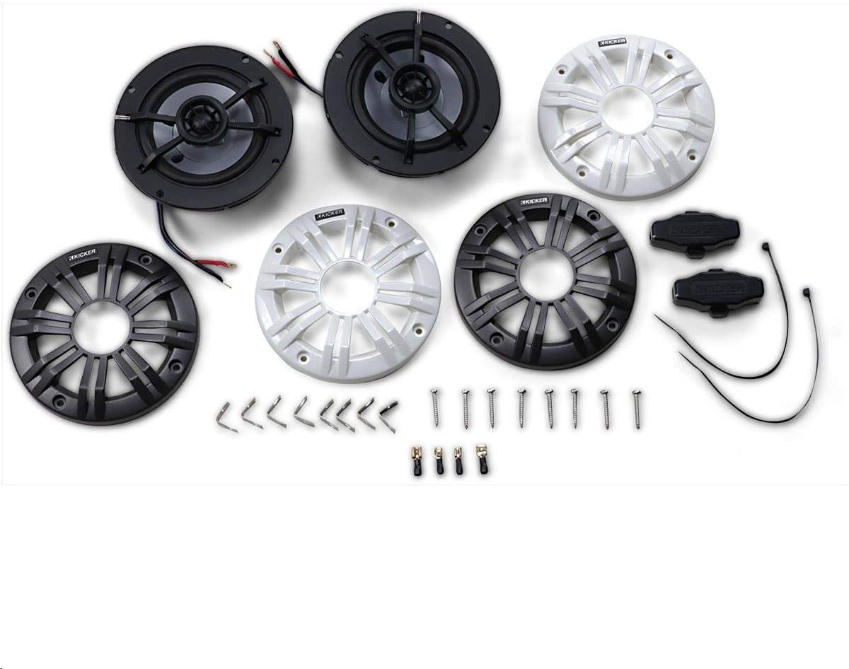 kicker-km4-4-inch-100mm-marine-coaxial-speakers-45km42-boat-audio-whiteblack-772797