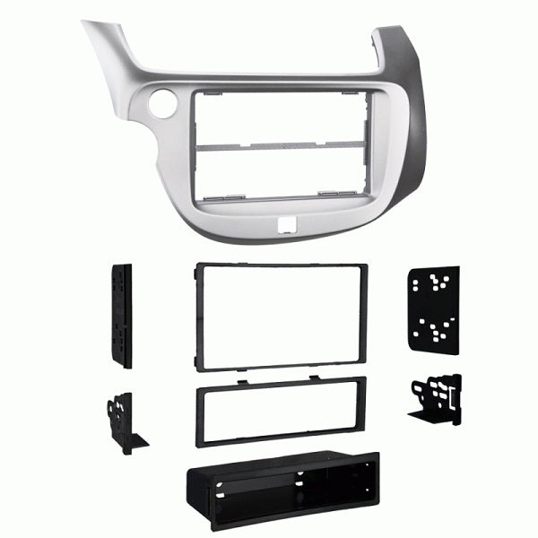 metra-99-7877s-dash-kit-for-honda-fit-09-13-silver-334035