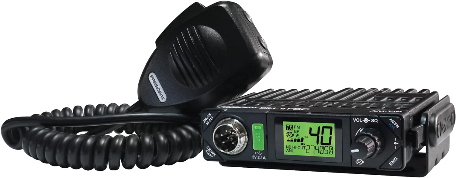 president-electronics-bill-ii-ultra-compact-amfm-fcc-cb-radio-7-color-display-980548