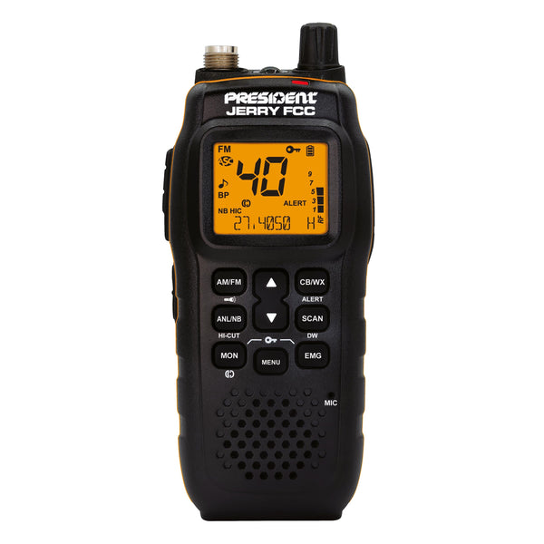 Ruby・Radio-Active President JERRY FCC TXUS623-1 40 Channel Portable CB Radio