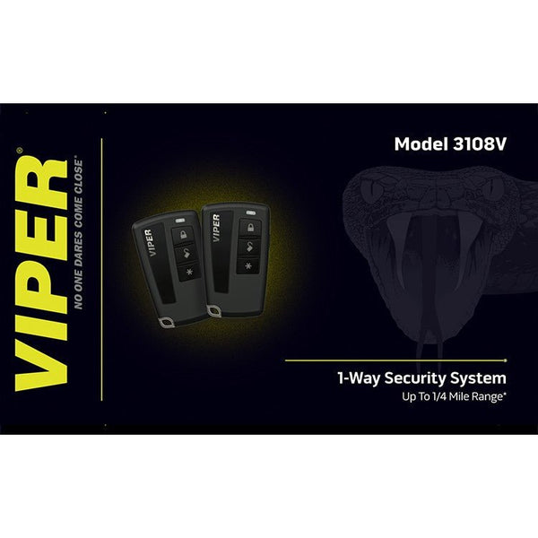 VIPER 3108V Enhanced 1-Way Security System