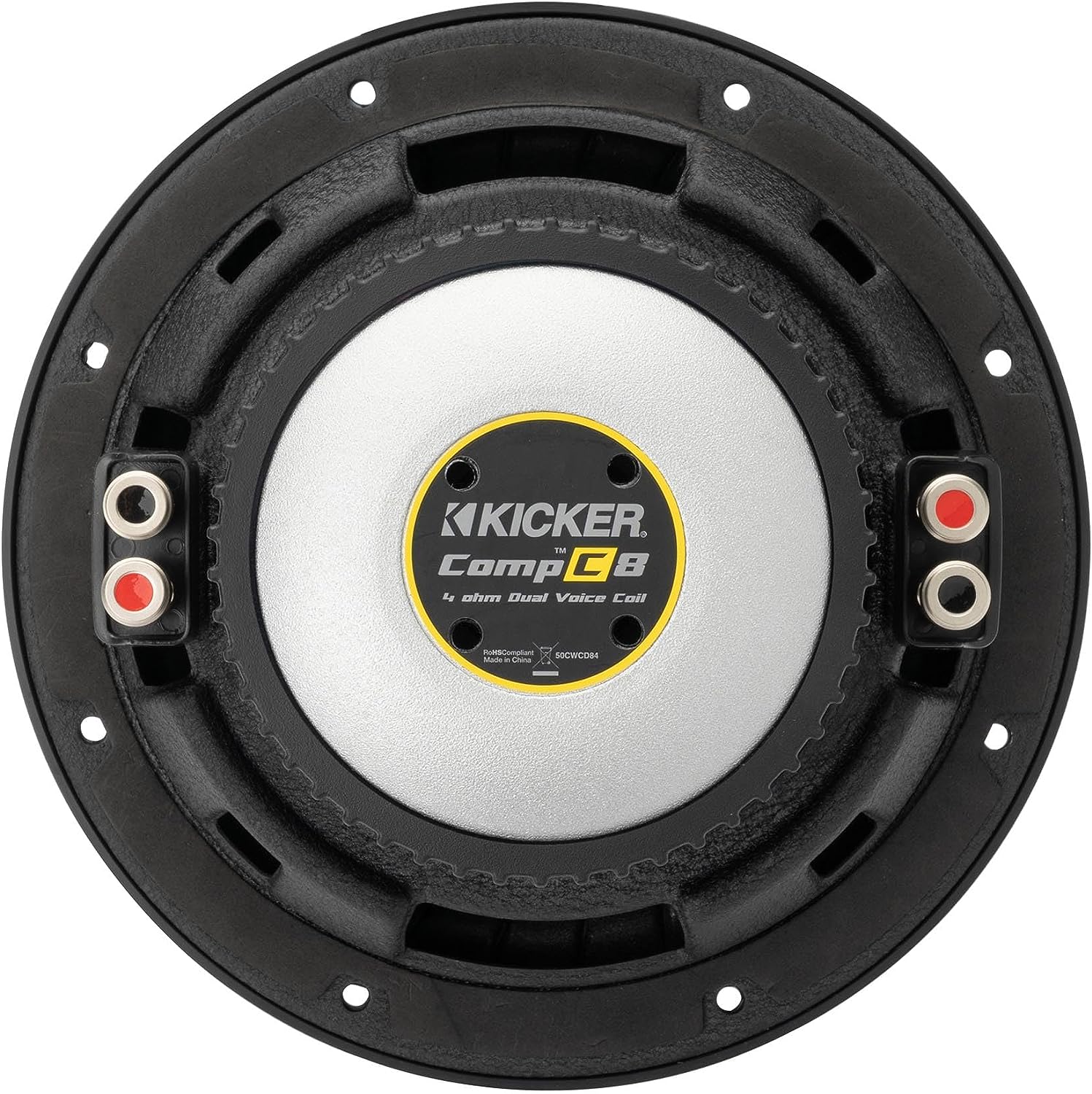 kicker-44cwcd84-compc-8-400-watt-dvc-4-ohm-car-audio-subwoofer-cwcd-8-inch-sub-4547954